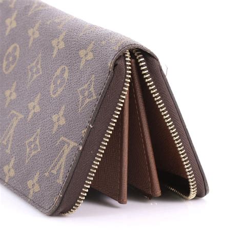 lv brown monogram wallet|lv zippy wallet.